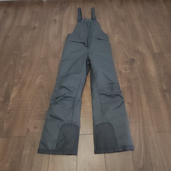 Arctix Kids Insulated Bib Overalls Size M Gray - Picture 1 of 10